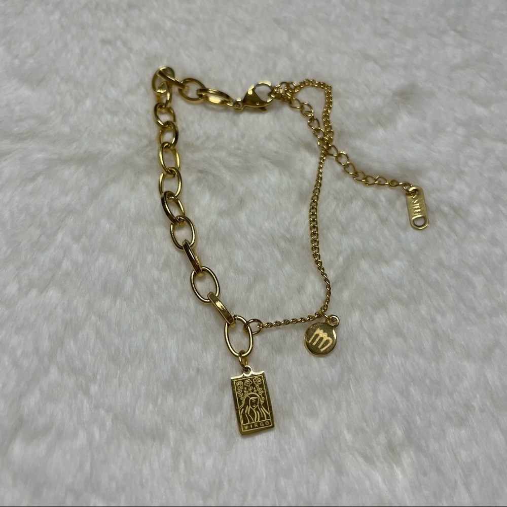 Virgo, Taurus Bracelet_Signs and Symbols